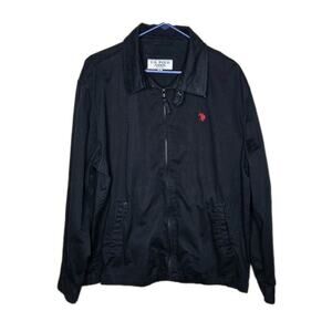 U.S. Polo ASSN Ralph LAUREN Collared Lightweight Mechanic Zip-up